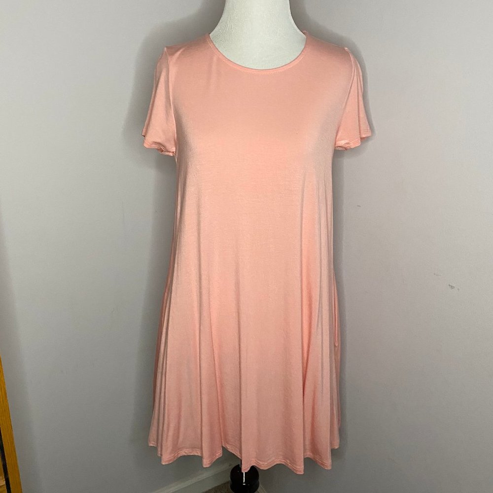 NWT Agnes & Dora Pink Swing Tunic